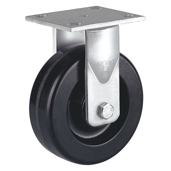Rigid Caster With Phenolic Wheel, 8
