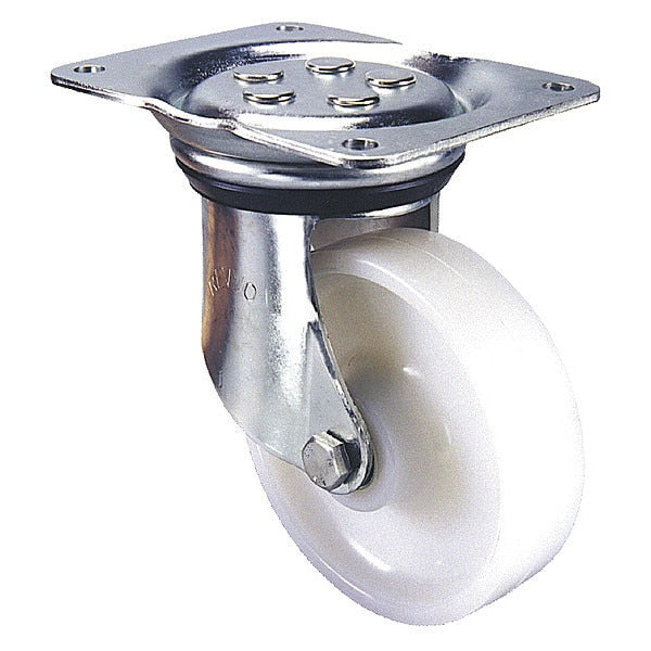 Swivel Caster With Nylon Wheel, Plain Be