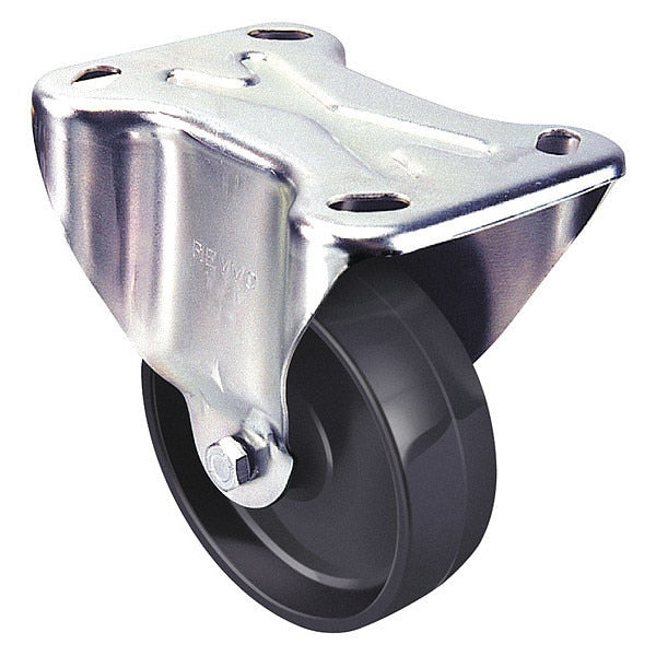 Rigid Caster With Phenolic Wheel, Roller