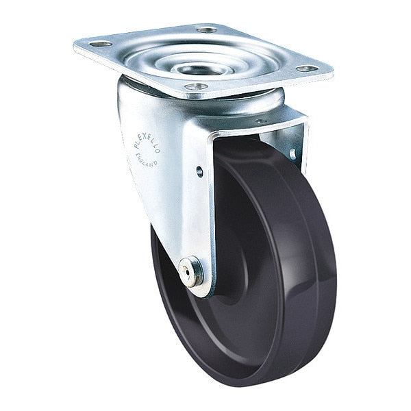 Swivel Caster Metric Plate 105X86 Mm, Ph
