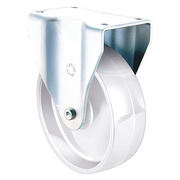 Rigid Caster Metric Plate, Mounting Hole