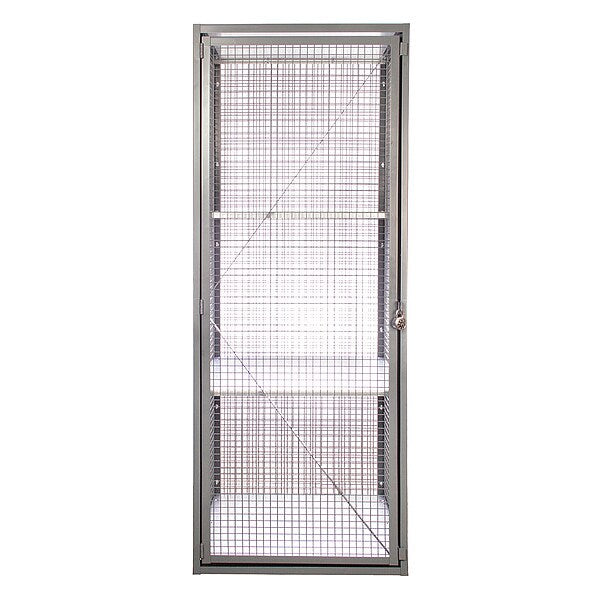 Dsptchr Locker Sgl Frnt Door W/Dbl Rear Door 24