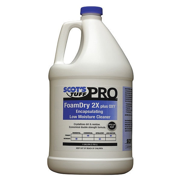 Scot's Tuff Pro FoamDry 2X Plus Oxy Encapsulating Low-Moisture Cleaner