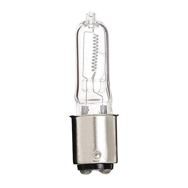 Bulb, Halogen, 100W, T4, Bayonet Double Contact Base, Single Ended