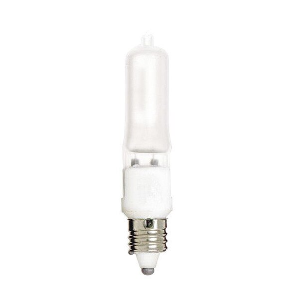 Bulb, Halogen, 100W, T4, Mini Cand Base, Single Ended