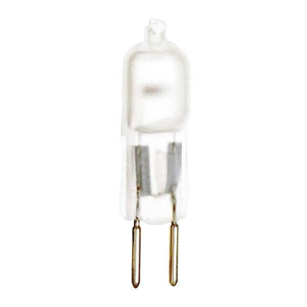 50W T4 Halogen Light Bulb - Bi Pin GY6.35 Base - Frost Finish