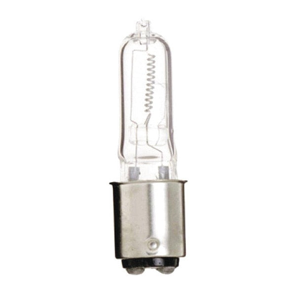 Bulb, Halogen, 75W, T4, Bayonet Double Contact Base, Single Ended