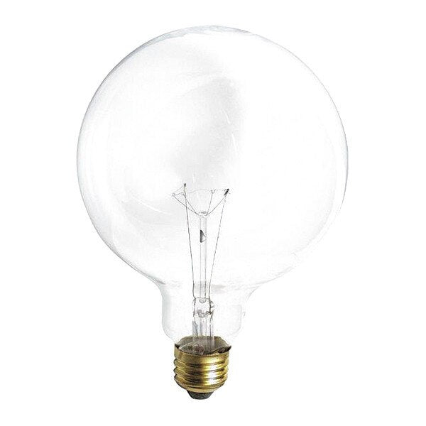 100 W G40 Incandescent - Clear - 4000 Hours - 1150L - Medium Base - 120V