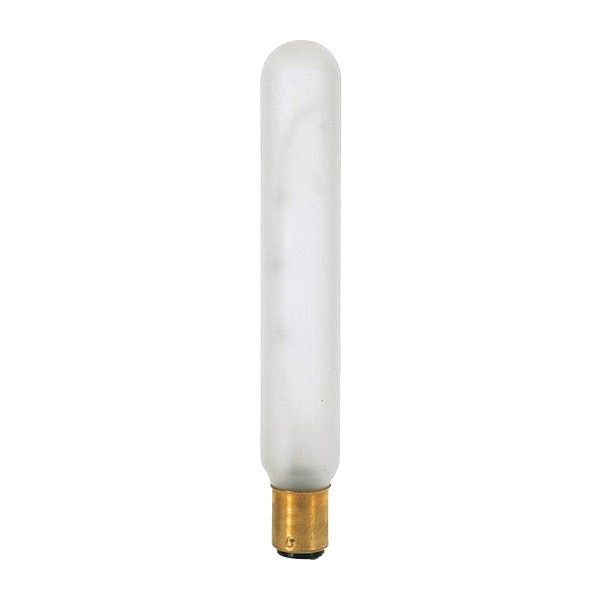 Bulb, Incandescent, 20W, T6 1/2, Bayonet Double Contact Base, Tubular