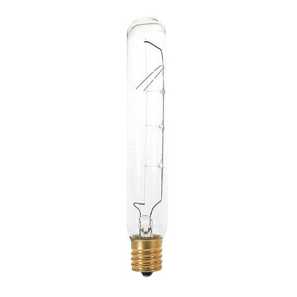 Bulb, Incandescent, 20W, T6 1/2, Intermediate Base, Tubular