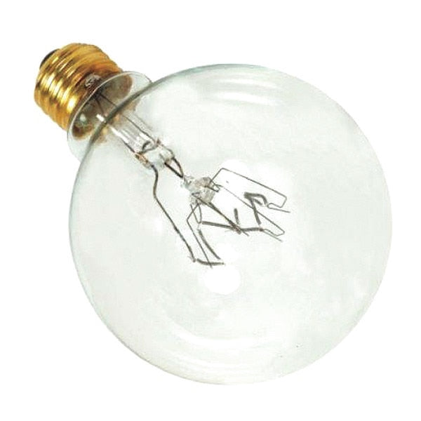 400 W G30 Incandescent - Clear - 2000 Hours - 6000L - Medium Base - 120V