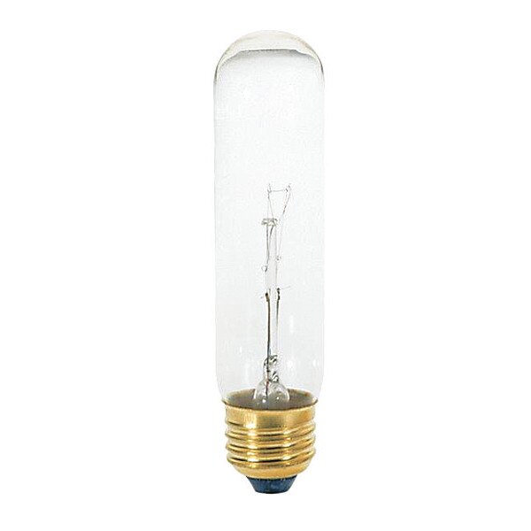 Bulb, Incandescent, 40W, T10, Medium Base, Tubular