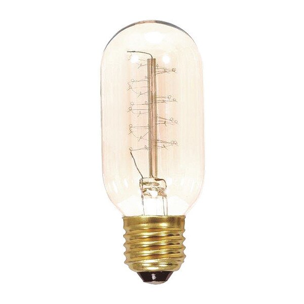 40 W T14 Incandescent - Clear - 3000 Hours - 160L - Medium Base - 120V