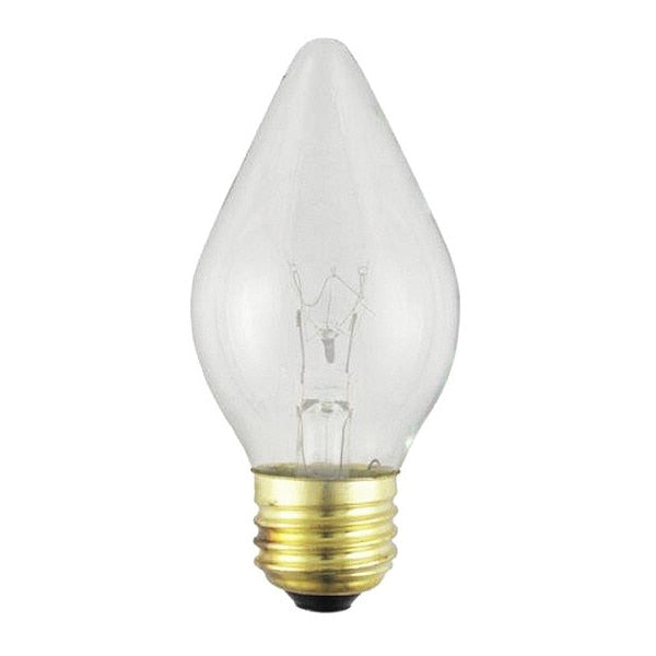 60 W C15 Incandescent - Clear - 4000 Hours - Medium Base - 120V - Shatter Proof