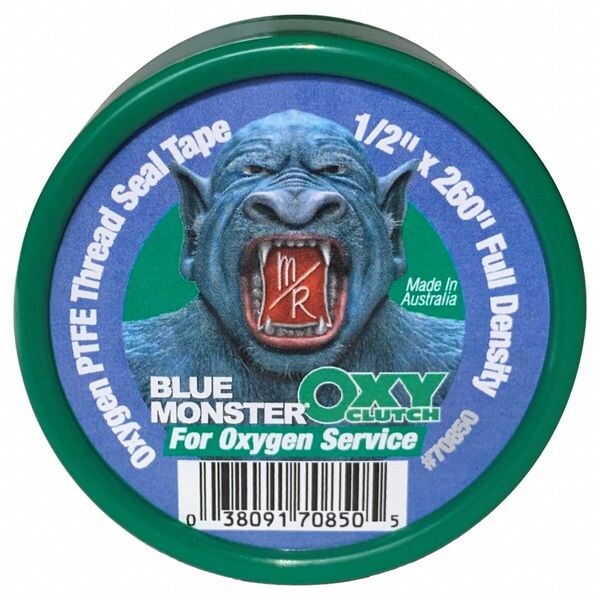 Medical Grade Oxygen PTFE Tape, 1/2