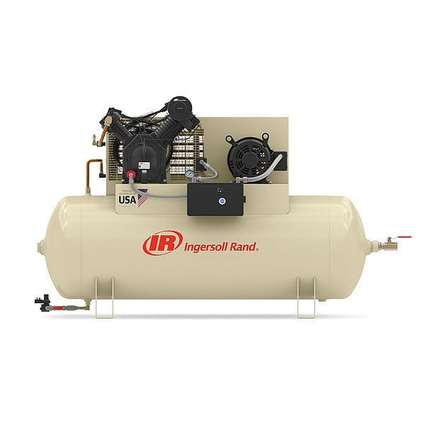 Electric Air Compressor, 2 Stage, 15 HP
