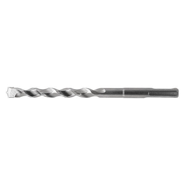 118Â° Carbide-Tipped SDS-Plus 2-Flute Masonry Drill Cle-Line 1821 Sand Blasted HSS RHS/RHC 1/4x4IN