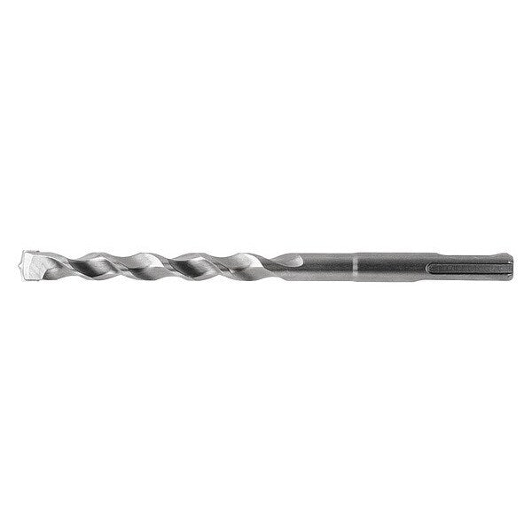 118Â° Carbide-Tipped SDS-Plus 2-Flute Masonry Drill Cle-Line 1821 Sand Blasted HSS RHS/RHC 5/8x12IN
