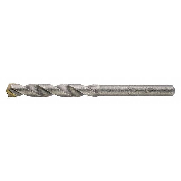 118Â° Carbide-Tipped Masonry Drill Cle-Line 1818 Sand Blasted HSS RHS/RHC 5/8x6IN