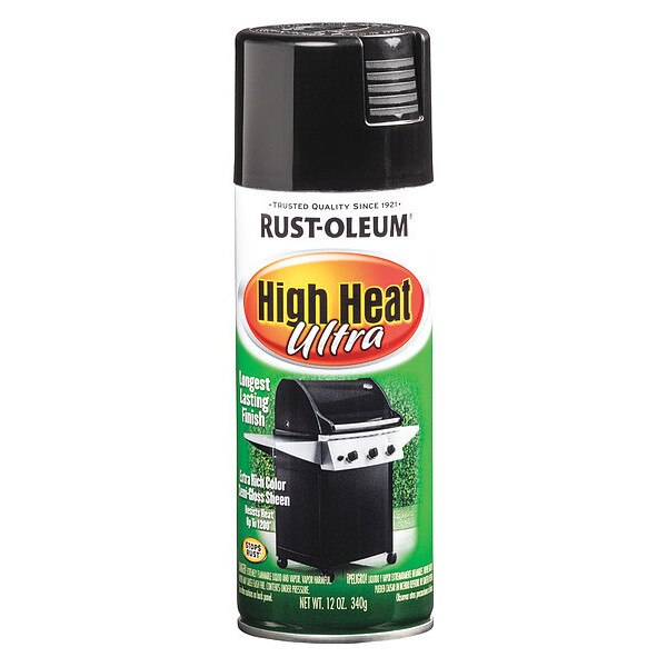 High Heat Spray, Ultra Enamel, Black