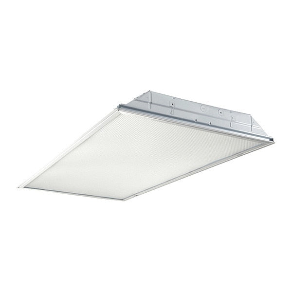 LED Recessed Troffer, 2 x 4, 4800 Lumen, 3500K, 0 to 10V Driver
