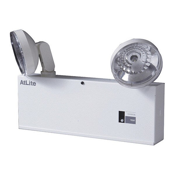 Inc Emergency Light, 2 heads, 6 V, 10 W, White