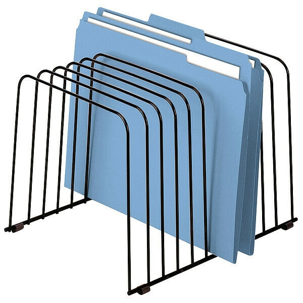 File Holder, Black, Letter/Legal, 11 Comp