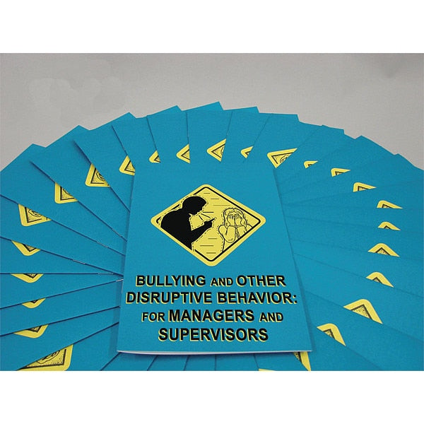 Bullying & Other Disruptive Behavior: for Managers Booklet