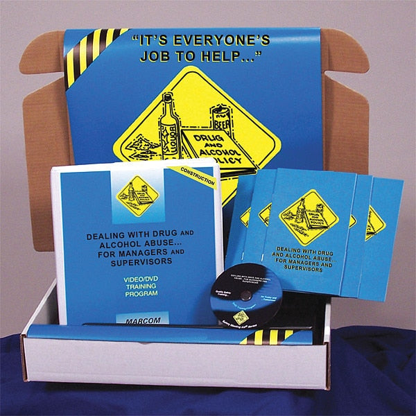 Drug & Alcohol Abuseâ¦ for Managers Construction Safety Kit