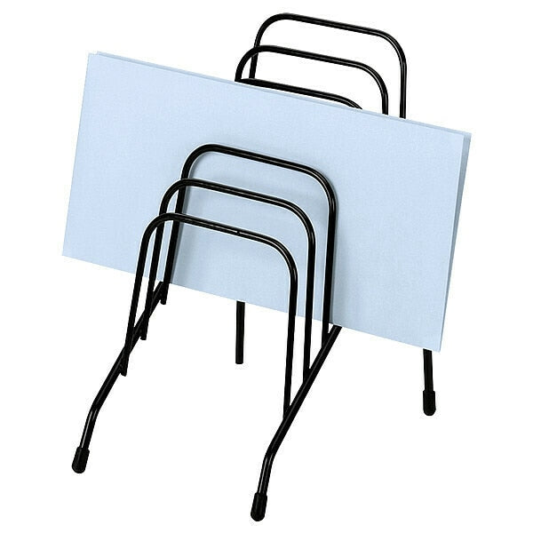 File Holder, Black, Envelope/Memo, 6 Comp