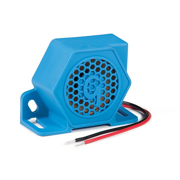 Back Up Alarm, Self-Grounding, 97dB, Blue