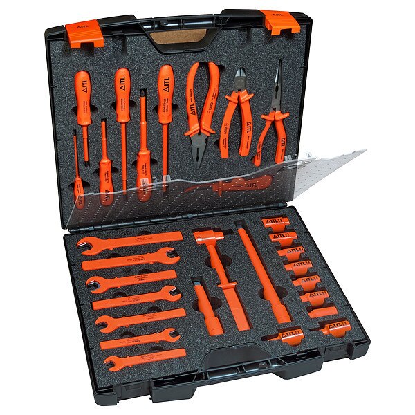 1000V Insulated Maintenance Metric Tool Set, 29-Piece