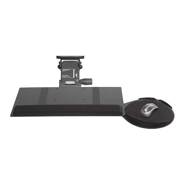Lift N Lock Leverless Keyboard Tray w/Mouse Platform