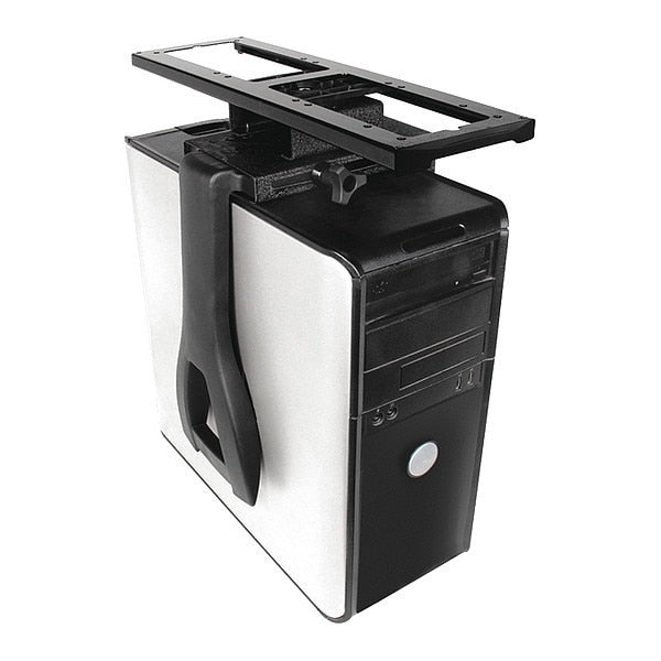Lockable Computer Stand-Underdesk Mount