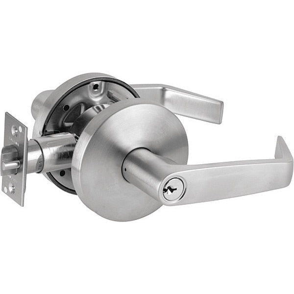 W Series Cylindrical Entry Lock Dane Lever US26D