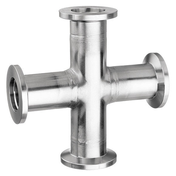 Vacuum Fitting, Cross Connector, 3/4