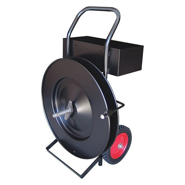 Regular Duty Dispenser for Oscillated Wound Poly or Steel Strap