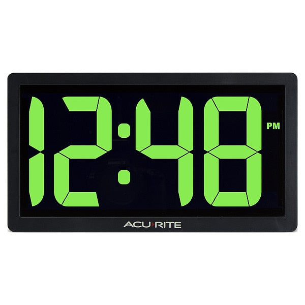 LED Digital Clock W/ Auto Dimming Brightness, 10