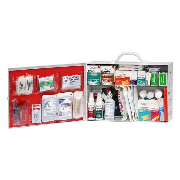 First Aid Cabinet, White, 15