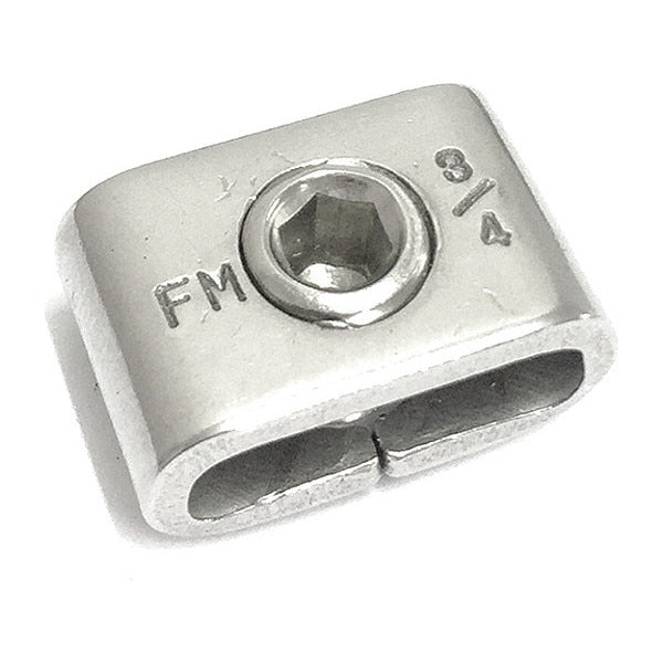Screw-Lokt Buckle, 304 Stainless Steel, 3/4