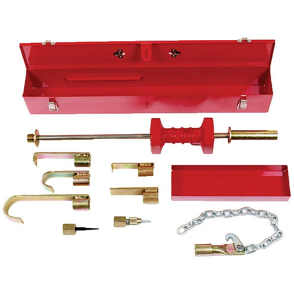 Dent Repair Kit, Red, Pulls Out Dents