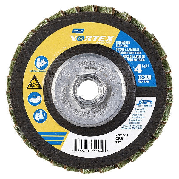 Flap Disc, Aluminum Oxide, 4 1/2