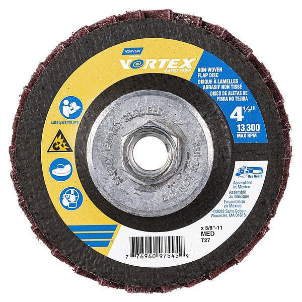Flap Disc, Aluminum Oxide, 4 1/2