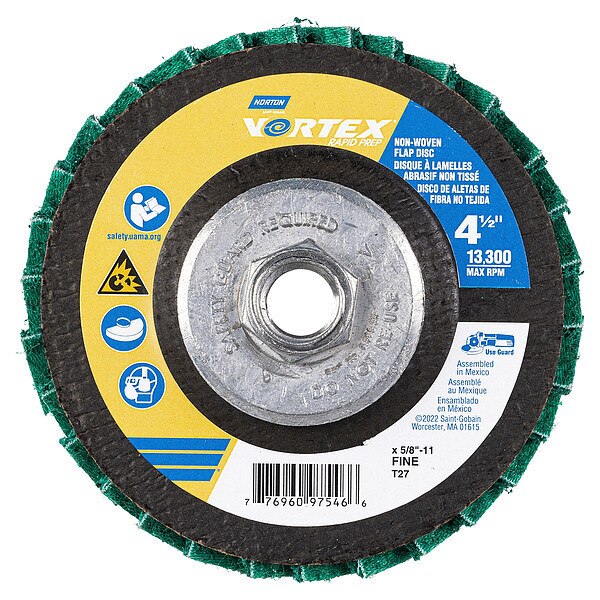 Flap Disc, Aluminum Oxide, 4 1/2