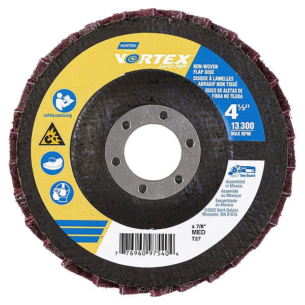 Flap Disc, Aluminum Oxide, 4 1/2