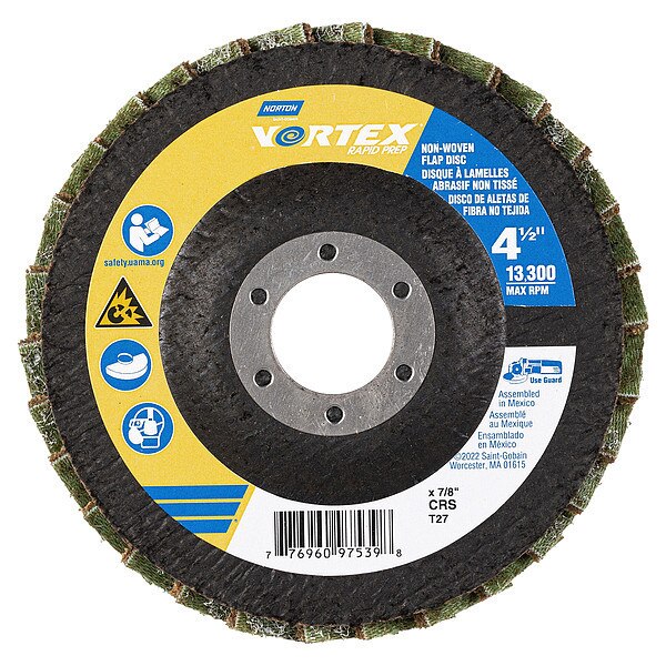 Flap Disc, Aluminum Oxide, 4 1/2