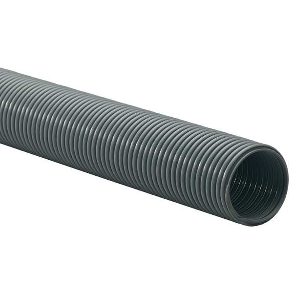 Ducting Hose, 50 ft L, Gray