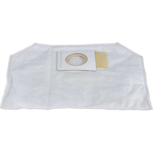 Vacuum Bag, 13 3/4 in, NonReuse, Cloth, PK10