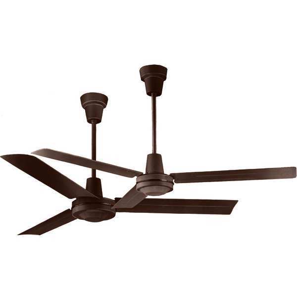 Industrial Ceiling Fan, 1 Phase, 120V AC