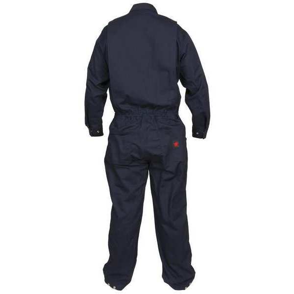 Coverall, Navy Blue, Regular, S